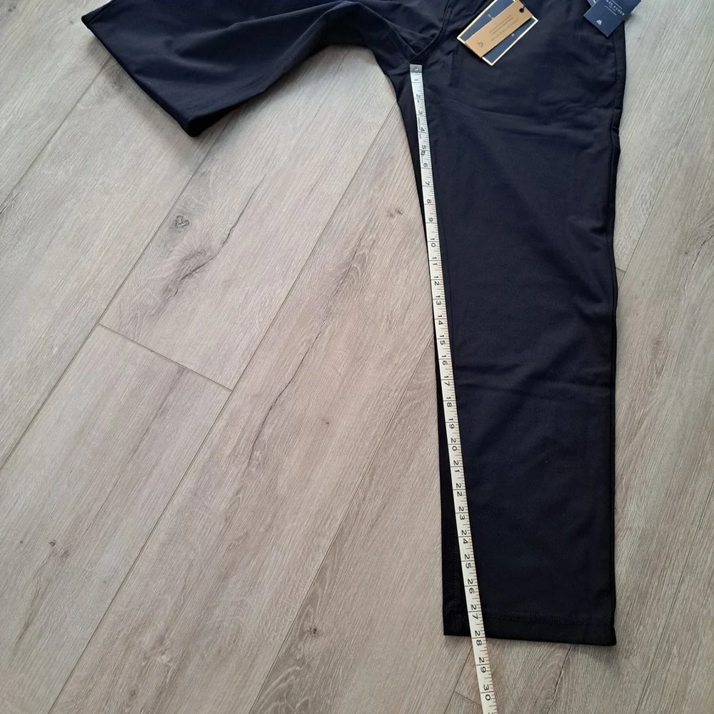 NWT Marc Asher Mens  32x30 (Fits 34x28) Navy Blue Jeans Classic Fit Casual Pants